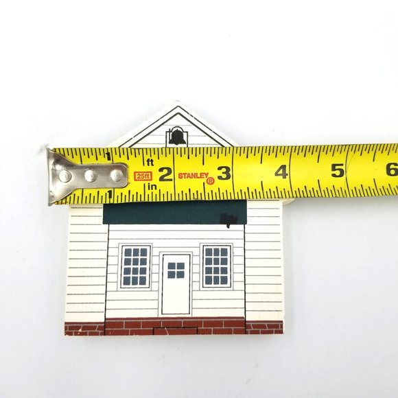 Cat's Meow Village Brown School 1991 Ohio Amish Series - Picture 8 of 8